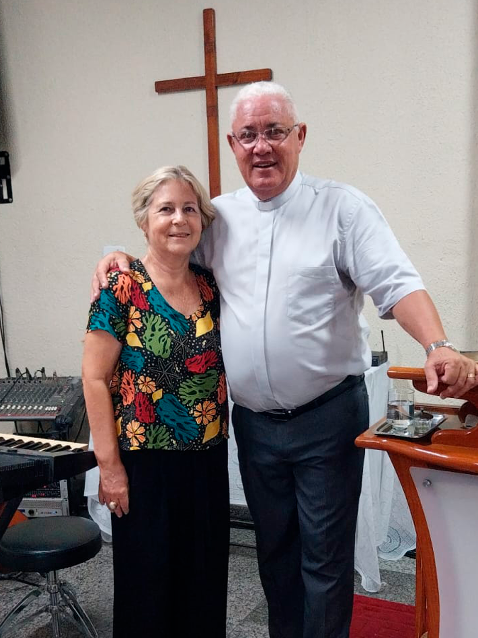 Pastor Laerte e Cecília.